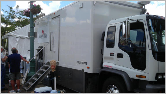 Image Video Teleproductions, Inc. at the Football Hall of Fame Induction Festival.